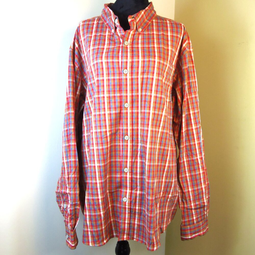 Columbia Men’s Long Sleeve Plaid Casual Button Dress Shirt Size XL Button Down - Picture 5 of 12